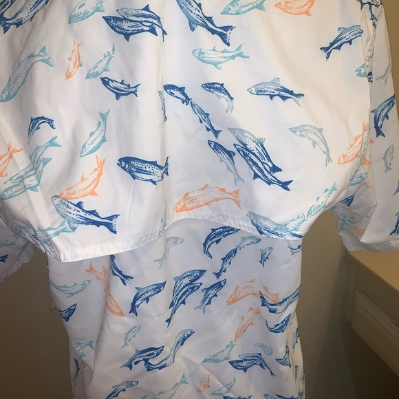 Mens fishing golf /sport button down small nwt - Picture 4 of 10